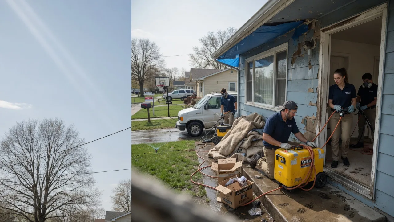 Basement Flood Cleanup in Kiester, MN near me
